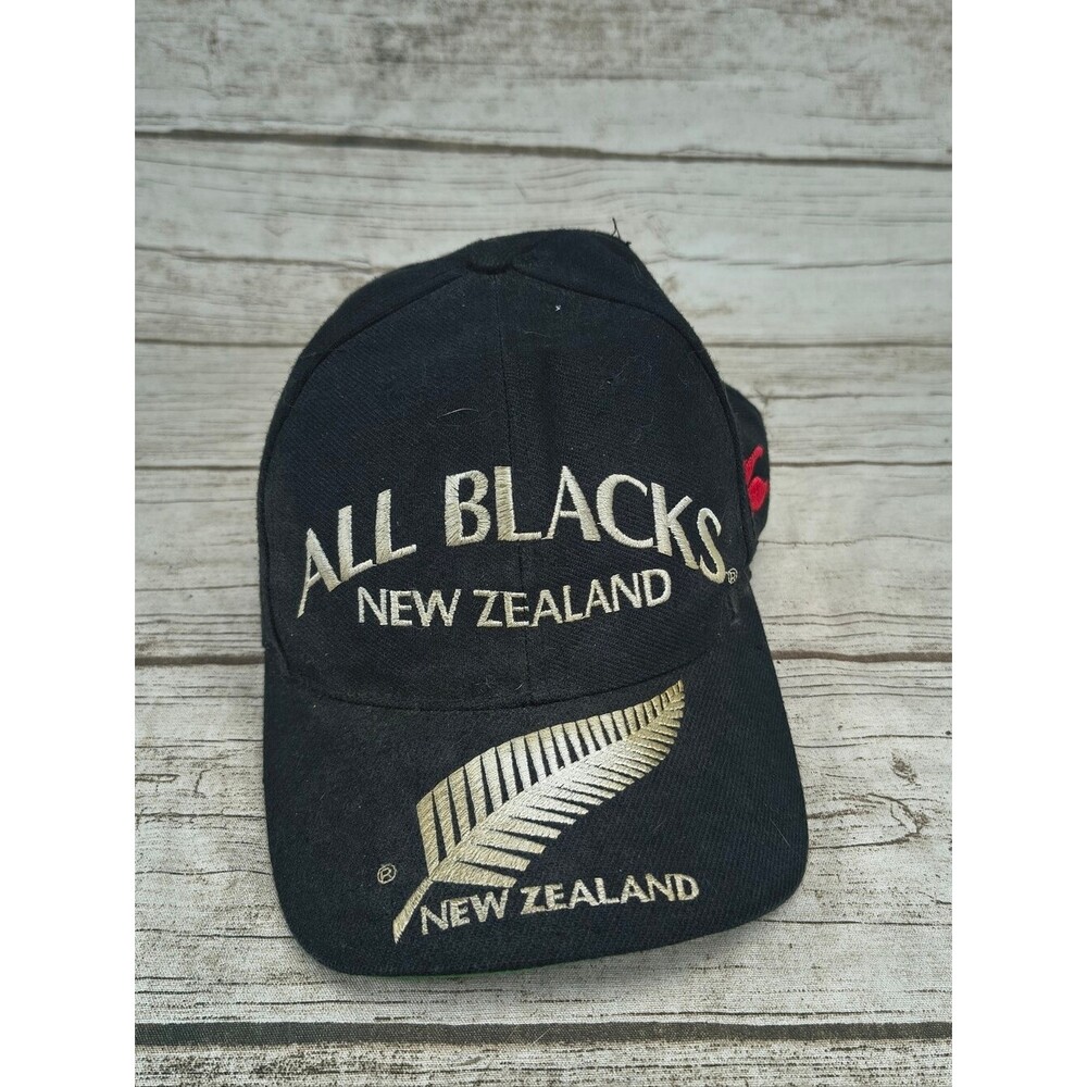 Vintage New Zealand All Blacks Rugby Cap Hat